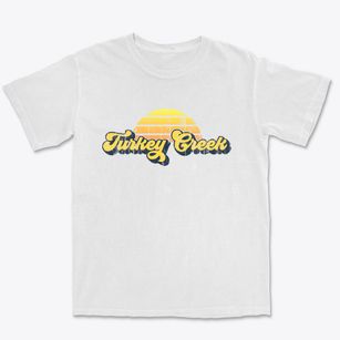 Turkey Creek Louisiana Sublime Sunset Premium Heavyweight T-shirt