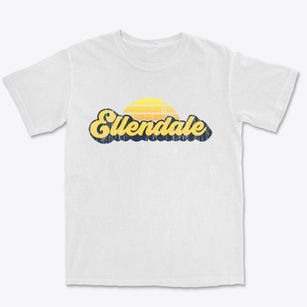 Ellendale Delaware Sublime Sunset Premium Heavyweight T-shirt