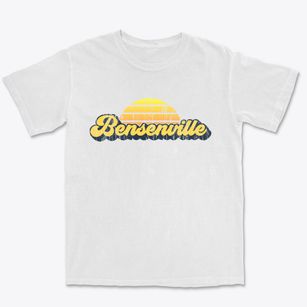 Bensenville Illinois Sublime Sunset Premium Heavyweight T-shirt