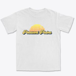 Pleasant Plains Arkansas Sublime Sunset Premium Heavyweight T-shirt
