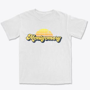 Montgomery Michigan Sublime Sunset Premium Heavyweight T-shirt
