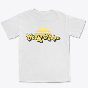 Goofy Ridge Illinois Sublime Sunset Premium Heavyweight T-shirt