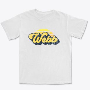 Webb Iowa Sublime Sunset Premium Heavyweight T-shirt