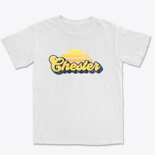 Chester Oklahoma Sublime Sunset Premium Heavyweight T-shirt