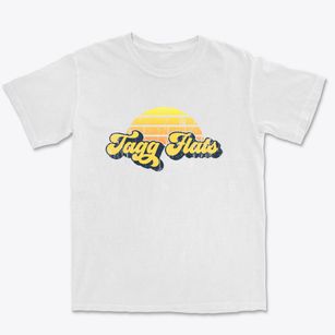 Tagg Flats Oklahoma Sublime Sunset Premium Heavyweight T-shirt