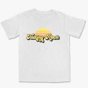 Talking Rock Georgia Sublime Sunset Premium Heavyweight T-shirt