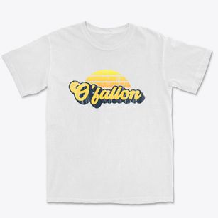 O'fallon Missouri Sublime Sunset Premium Heavyweight T-shirt