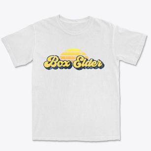 Box Elder South Dakota Sublime Sunset Premium Heavyweight T-shirt
