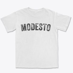 Modesto California Timeless Retro Premium Heavyweight T-shirt