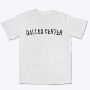 Dallas Center Iowa Timeless Retro Premium Heavyweight T-shirt