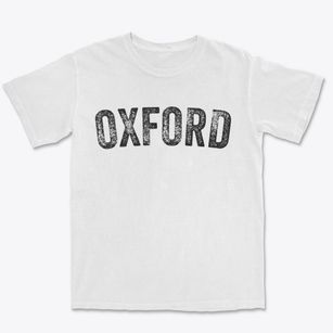 Oxford New Jersey Timeless Retro Premium Heavyweight T-shirt