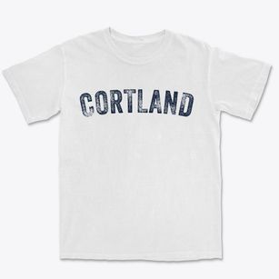 Cortland New York Timeless Retro Premium Heavyweight T-shirt