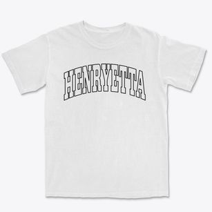 Henryetta Oklahoma Trendy Block Premium Heavyweight T-shirt