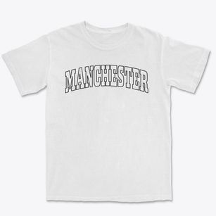Manchester Connecticut Trendy Block Premium Heavyweight T-shirt