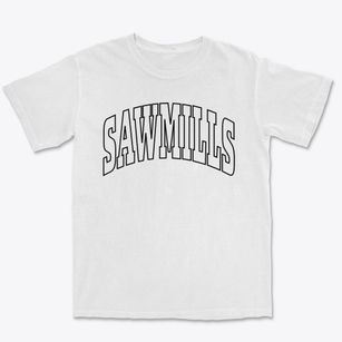 Sawmills North Carolina Trendy Block Premium Heavyweight T-shirt