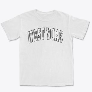 West York Pennsylvania Trendy Block Premium Heavyweight T-shirt