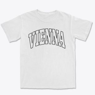 Vienna Georgia Trendy Block Premium Heavyweight T-shirt