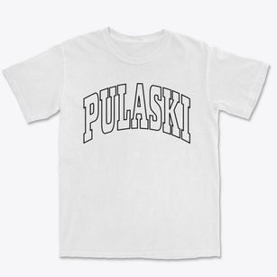Pulaski New York Trendy Block Premium Heavyweight T-shirt
