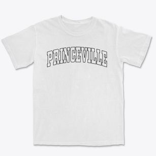 Princeville North Carolina Trendy Block Premium Heavyweight T-shirt