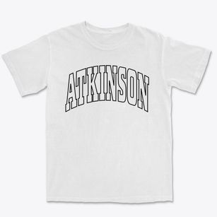 Atkinson Illinois Trendy Block Premium Heavyweight T-shirt