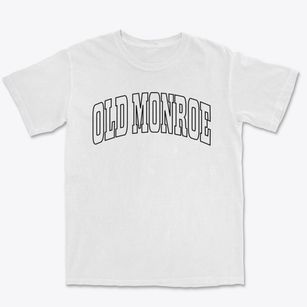 Old Monroe Missouri Trendy Block Premium Heavyweight T-shirt
