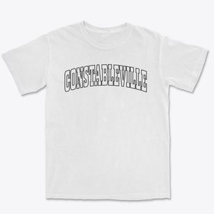 Constableville New York Trendy Block Premium Heavyweight T-shirt