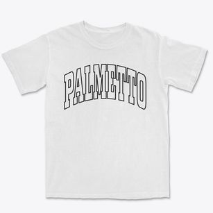Palmetto Louisiana Trendy Block Premium Heavyweight T-shirt