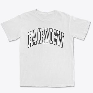 Fairview Tennessee Trendy Block Premium Heavyweight T-shirt