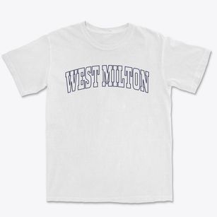 West Milton Ohio Trendy Block Premium Heavyweight T-shirt