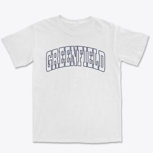 Greenfield Wisconsin Trendy Block Premium Heavyweight T-shirt