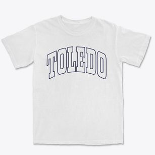 Toledo Iowa Trendy Block Premium Heavyweight T-shirt