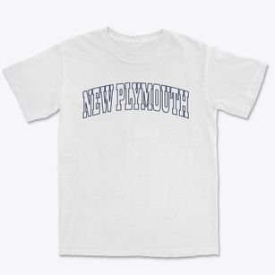 New Plymouth Idaho Trendy Block Premium Heavyweight T-shirt