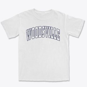 Woodsville New Hampshire Trendy Block Premium Heavyweight T-shirt