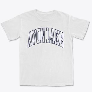 Avon Lake Ohio Trendy Block Premium Heavyweight T-shirt