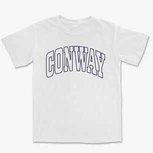 Conway North Carolina Trendy Block Premium Heavyweight T-shirt