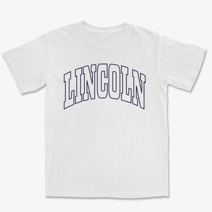 Lincoln Rhode Island Trendy Block Premium Heavyweight T-shirt