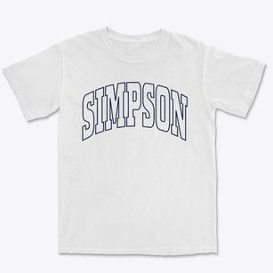Simpson Louisiana Trendy Block Premium Heavyweight T-shirt