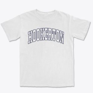 Hookerton North Carolina Trendy Block Premium Heavyweight T-shirt
