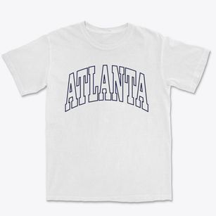 Atlanta Missouri Trendy Block Premium Heavyweight T-shirt