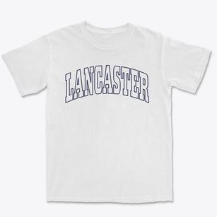Lancaster Kansas Trendy Block Premium Heavyweight T-shirt