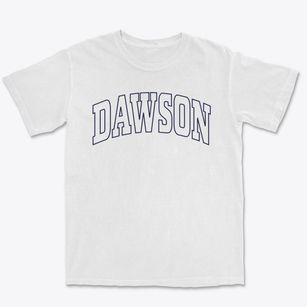 Dawson Nebraska Trendy Block Premium Heavyweight T-shirt