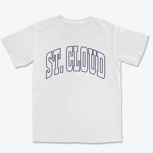 St. Cloud Missouri Trendy Block Premium Heavyweight T-shirt