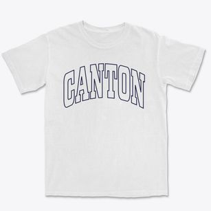 Canton New York Trendy Block Premium Heavyweight T-shirt