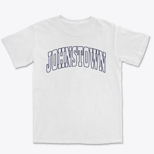 Johnstown New York Trendy Block Premium Heavyweight T-shirt