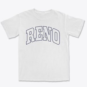 Reno Nevada Trendy Block Premium Heavyweight T-shirt