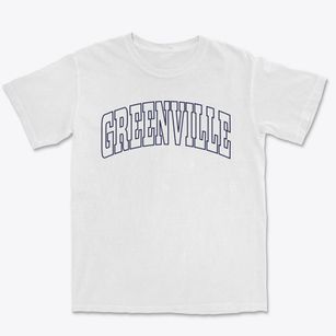 Greenville New York Trendy Block Premium Heavyweight T-shirt