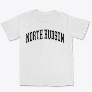 North Hudson Wisconsin Varsity Premium Heavyweight T-shirt