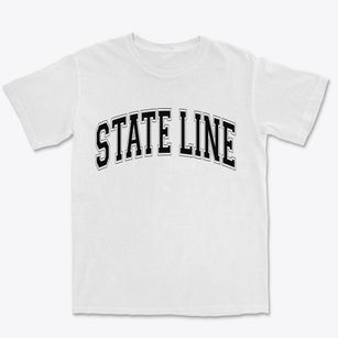 State Line Pennsylvania Varsity Premium Heavyweight T-shirt