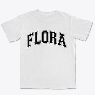 Flora Indiana Varsity Premium Heavyweight T-shirt