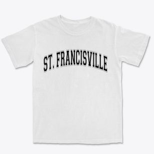 St. Francisville Louisiana Varsity Premium Heavyweight T-shirt